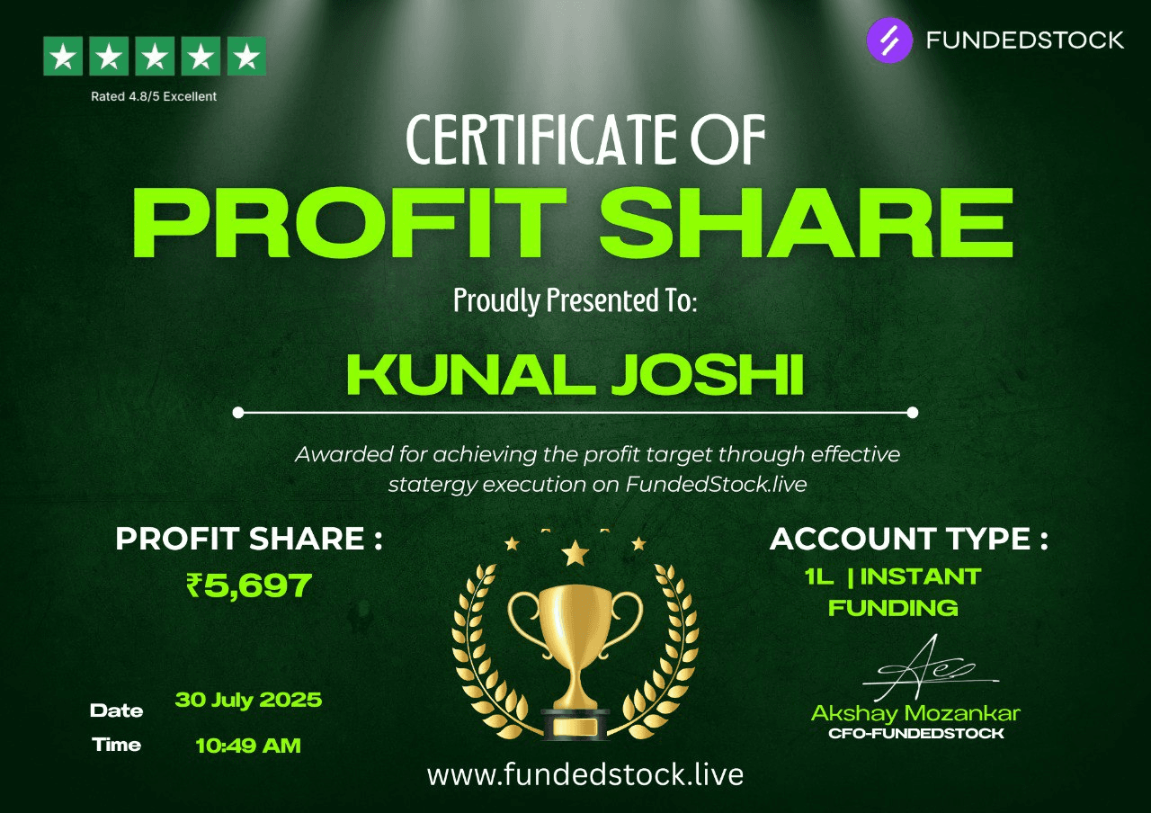 Payout certificate 7